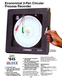 Thumbnail of document Data Sheet - CT7310-D Economical 2 Channel Circular Process Recorder